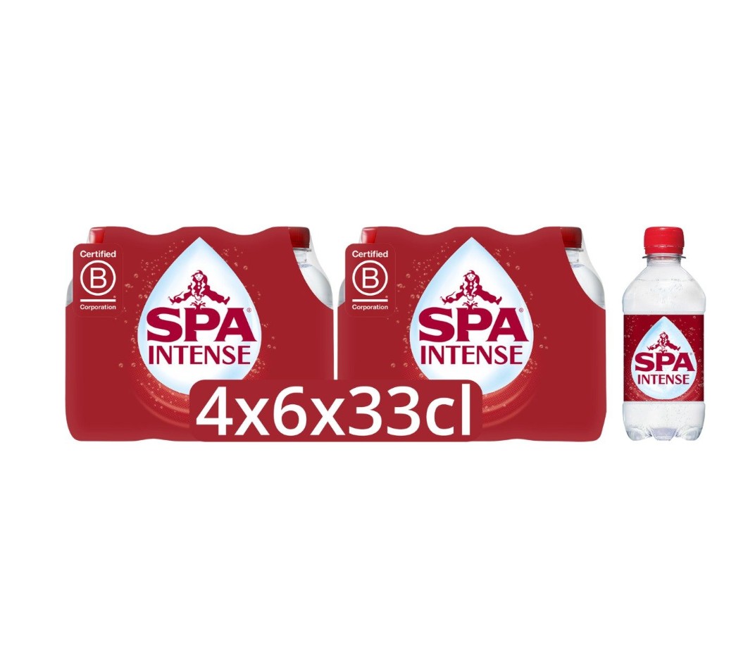 Spa Intense Koolzuurhoudend Pet-Fles 24x33cl